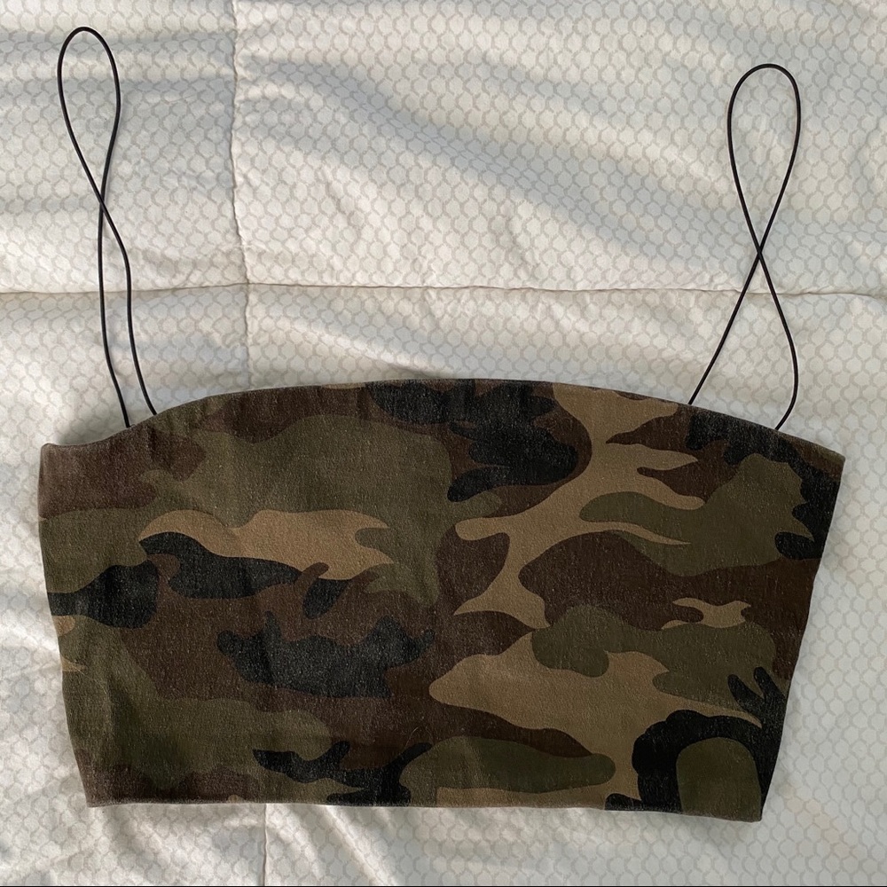 Meshki Camo Yvonne Top